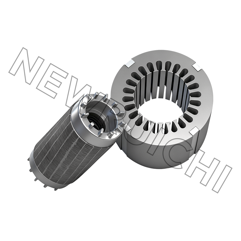 استاتور موتور AC و مونتاژ هسته روتور