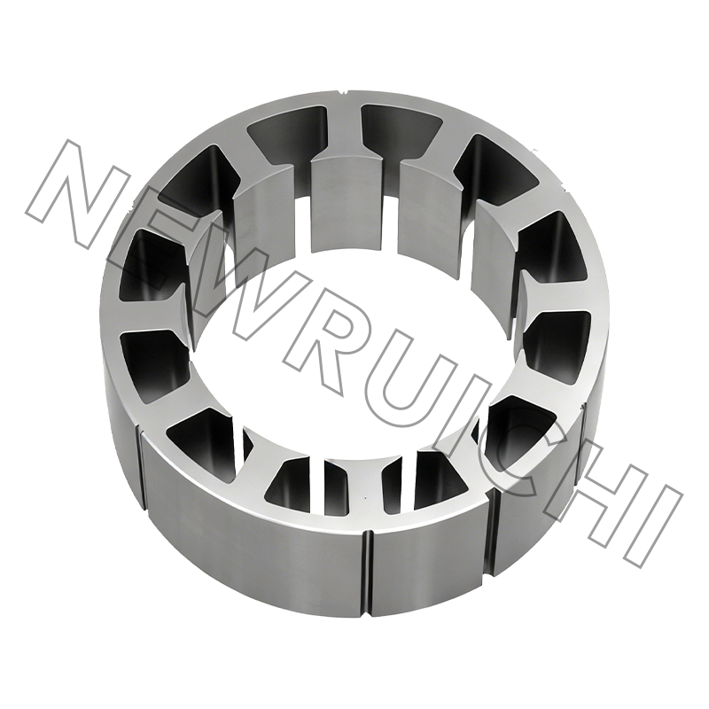 لمینیت های استاتور و روتور موتور DC